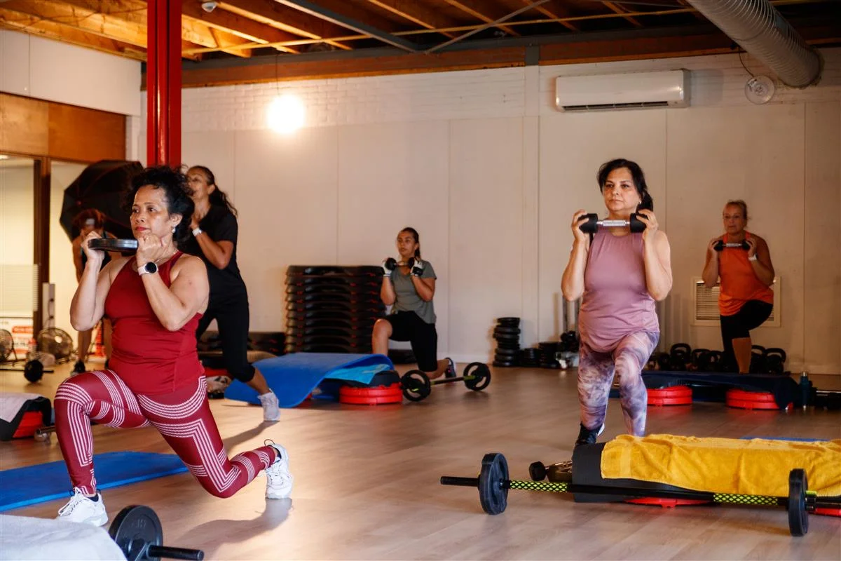 Workout Groepsles bij Sportschool De Leyens Fitness & Health Zoetermeer